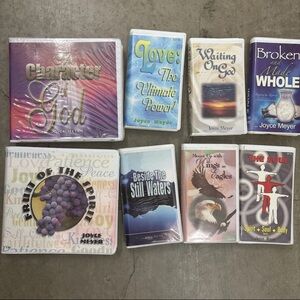 Joyce Meyer Lot of 8 Cassette Tape Sermons
